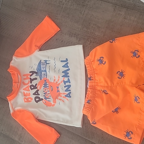 The Children's Place Other - Children's Place Baby Boy Swim Set Shorts with Matching Top 0-3 months